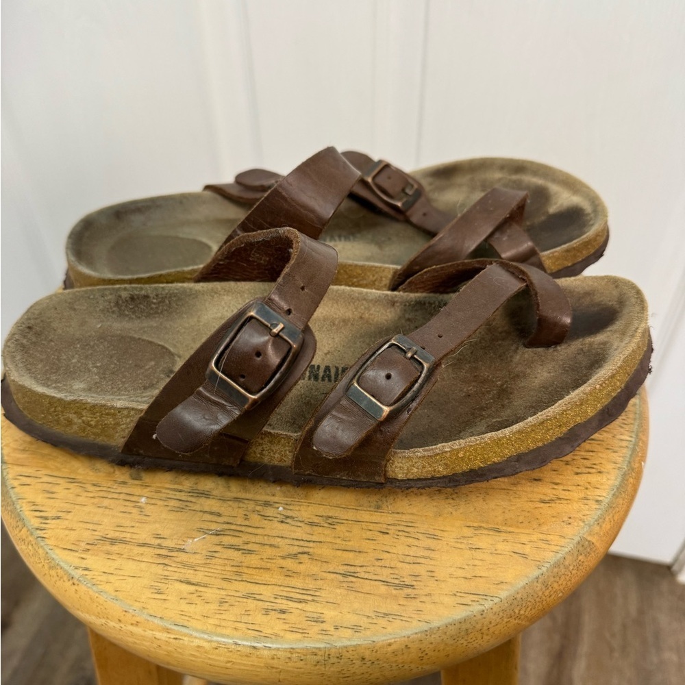 Brown Leather Sandals